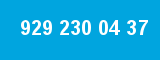 929 230 04 37 929 230 04 37